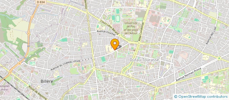 localisation de l'entreprise REFERENCEMENT-SITE-WEB à PAU