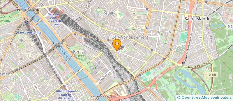 localisation de l'entreprise REFERENCES à PARIS