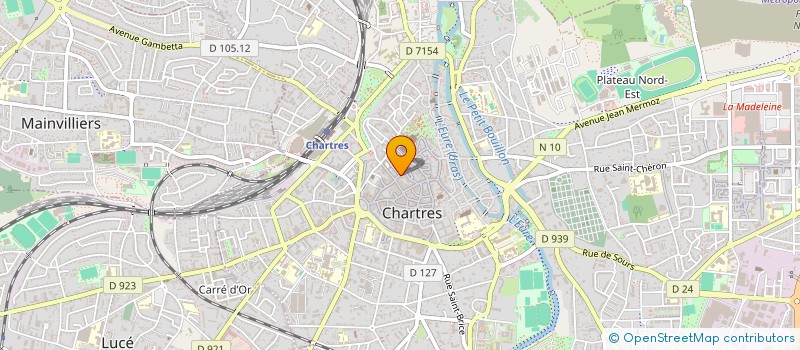 localisation de l'entreprise REFERENCES à CHARTRES