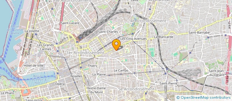 localisation de l'entreprise REFERENT CIEL  MARSEILLE