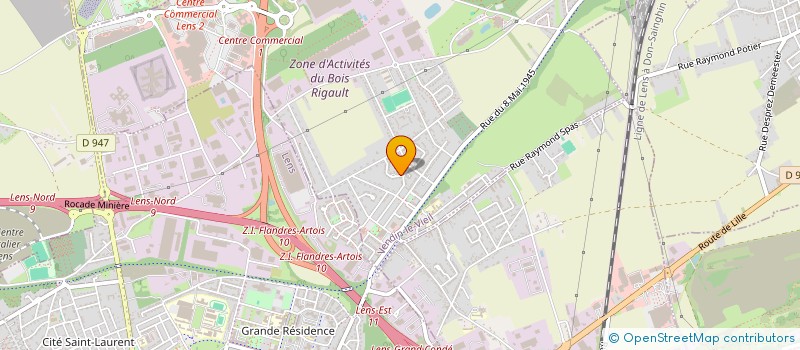 localisation de l'entreprise REFI GROUP  ANNAY