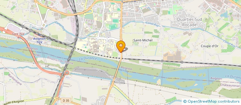 localisation de l'entreprise REFIL  AVIGNON