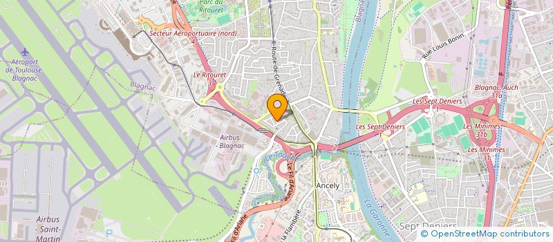 localisation de l'entreprise REFLECTIN  CORNEBARRIEU