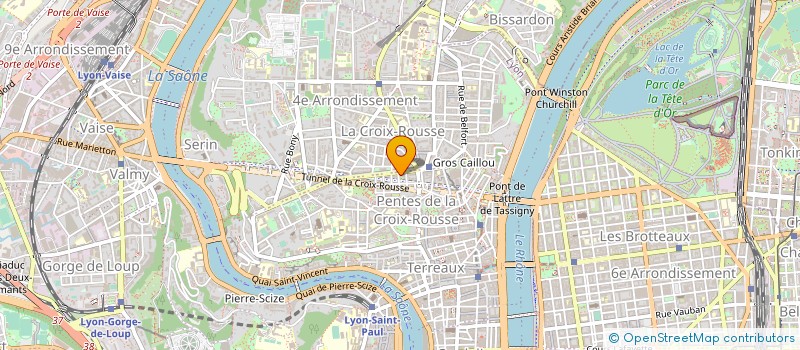 localisation de l'entreprise REFLET  LYON