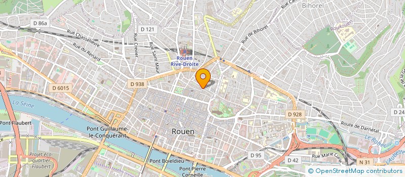 localisation de l'entreprise REFLET à ROUEN