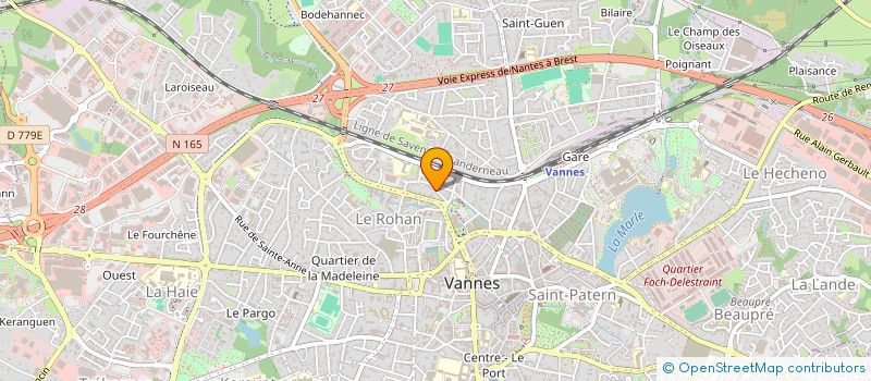 localisation de l'entreprise REFLET D'INTERIEUR à VANNES