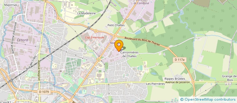 localisation de l'entreprise REFLET EMPLOI  BOURG-EN-BRESSE