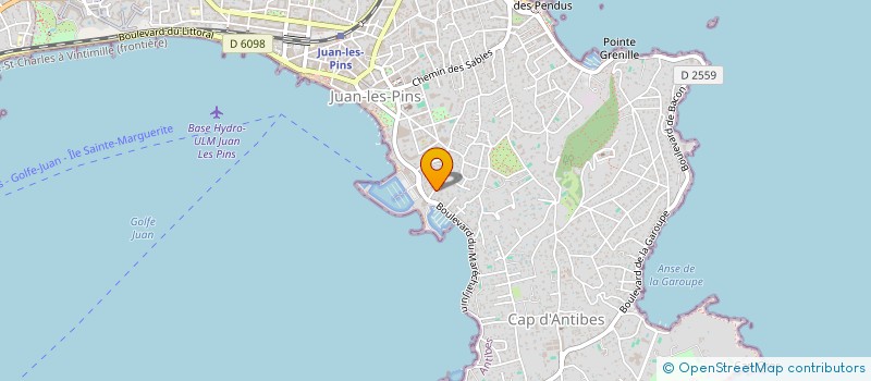 localisation de l'entreprise REFLET PHOTOGRAPHIE  ANTIBES