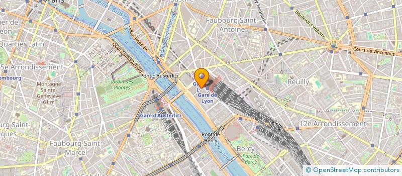 localisation de l'entreprise REFLETS D'ART  PARIS