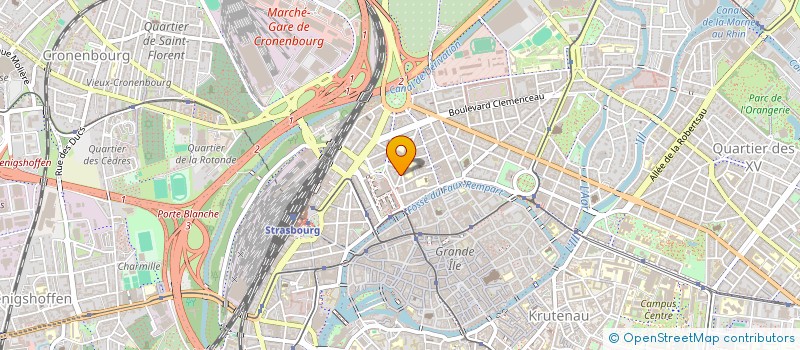 localisation de l'entreprise REFLETS DU MONDE à STRASBOURG