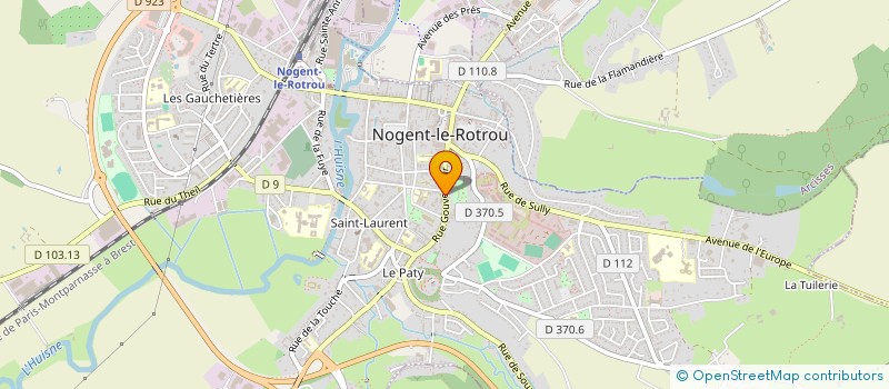 localisation de l'entreprise REFLETS DU PERCHE à NOGENT-LE-ROTROU