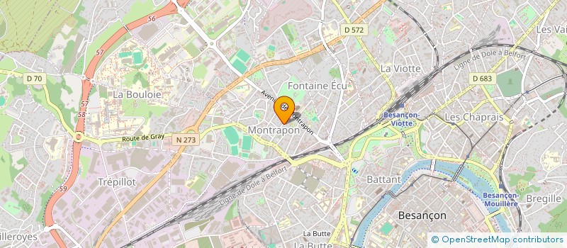 localisation de l'entreprise REFLETS DU PORTUGAL à ORNANS