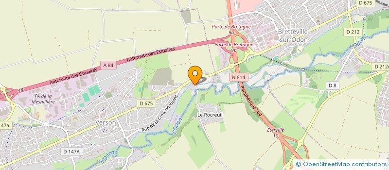 localisation de l'entreprise REFLEX  FONTAINE-ETOUPEFOUR