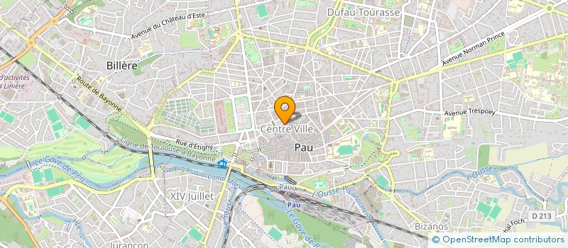 localisation de l'entreprise REFLEX à PAU