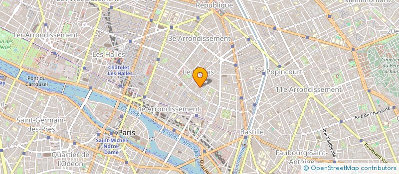 localisation de l'entreprise REFLEX  PARIS