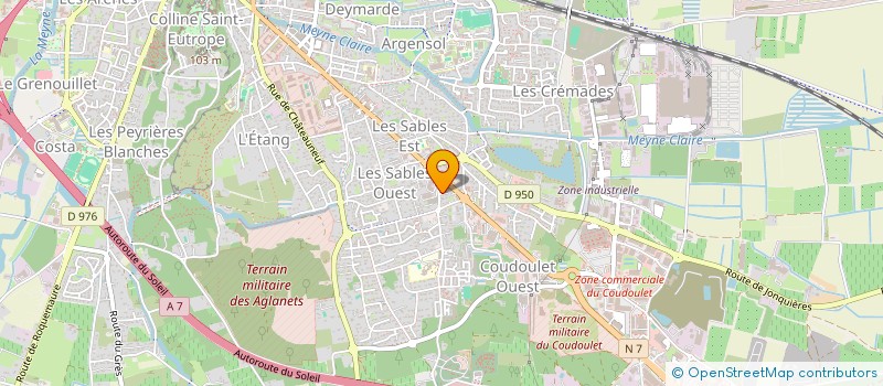 localisation de l'entreprise REFLEX AUTO 84 à ORANGE