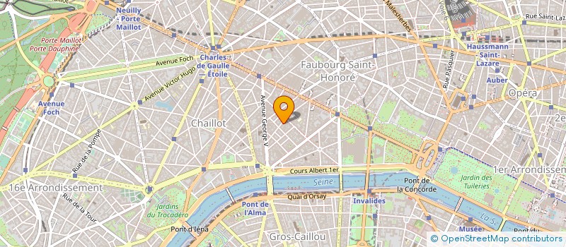 localisation de l'entreprise REFLEX BLUE  PARIS