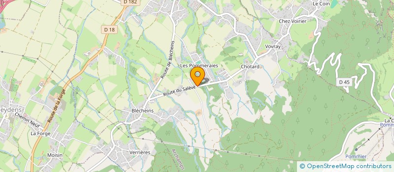 localisation de l'entreprise REFLEX COMMUNICATION à ARCHAMPS