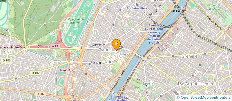 localisation de l'entreprise REFLEX DESIGN  PARIS