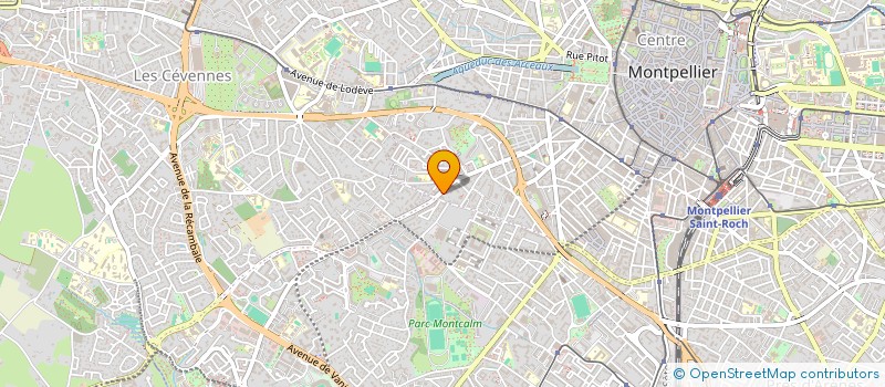 localisation de l'entreprise REFLEX EXPRESS à MONTPELLIER