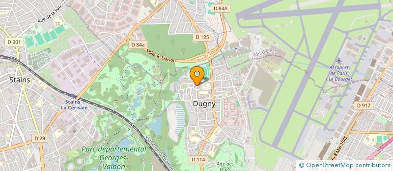 localisation de l'entreprise REFLEX GLASS  DUGNY