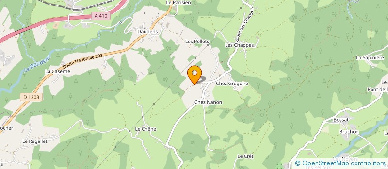 localisation de l'entreprise REFLEX MEDIA  FILLIERE