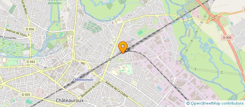 localisation de l'entreprise REFLEX RADIO à CHATEAUROUX