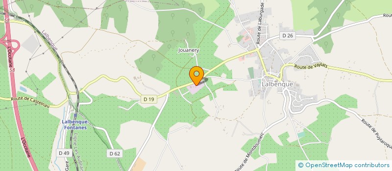 localisation de l'entreprise REFLEX' SANTE  FONTANES