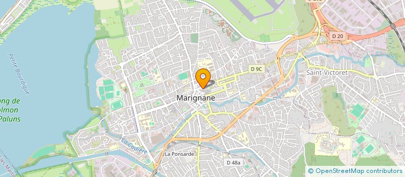 localisation de l'entreprise REFLEX'SERVICES  MARIGNANE