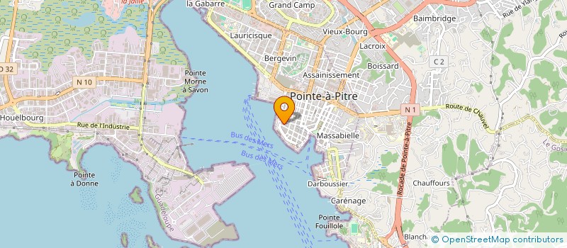localisation de l'entreprise REFLEX SIGNALISATION à BAIE-MAHAULT