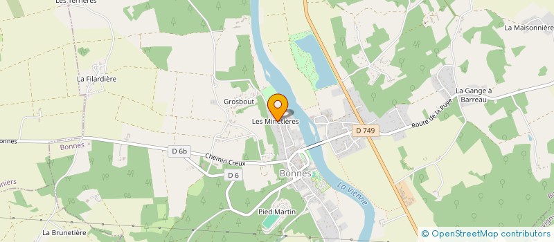 localisation de l'entreprise REFLEXANCE à BONNES