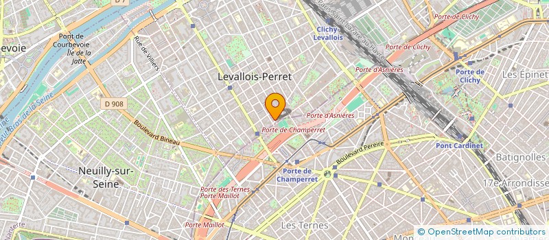 localisation de l'entreprise REFLEXE GRAPHIQUE à LEVALLOIS-PERRET