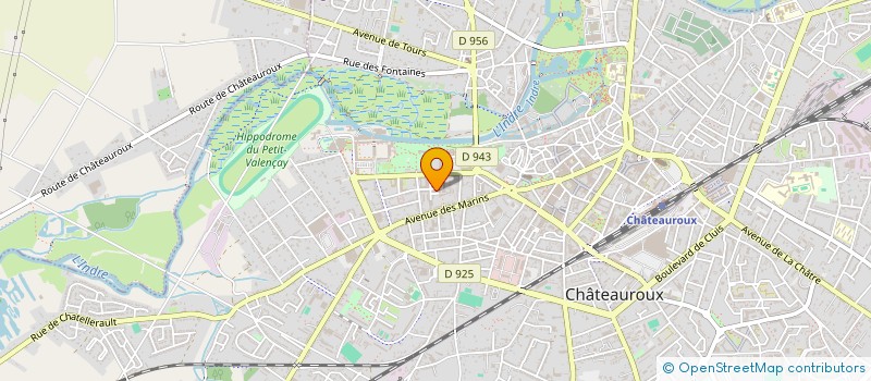 localisation de l'entreprise REFLEXE PARTAGE à CHATEAUROUX