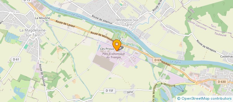 localisation de l'entreprise REFLEXE - REPARTITION - PHARMA à BESSIERES