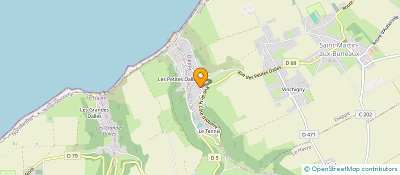 localisation de l'entreprise REFLEXIO  SAINT-MARTIN-AUX-BUNEAUX