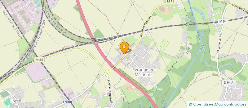 localisation de l'entreprise REFLEXIO CAPITAL à PERONNE-EN-MELANTOIS