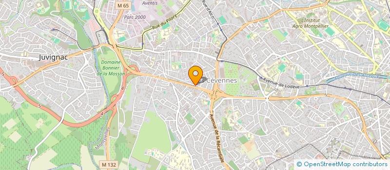 localisation de l'entreprise REFLEXION à MONTPELLIER
