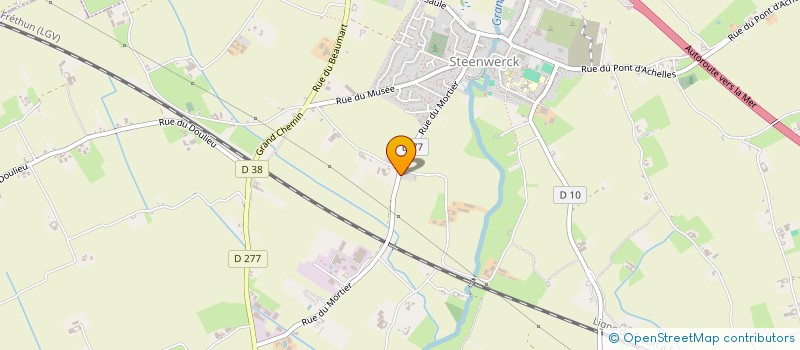 localisation de l'entreprise REFLEXION FAITE  STEENWERCK