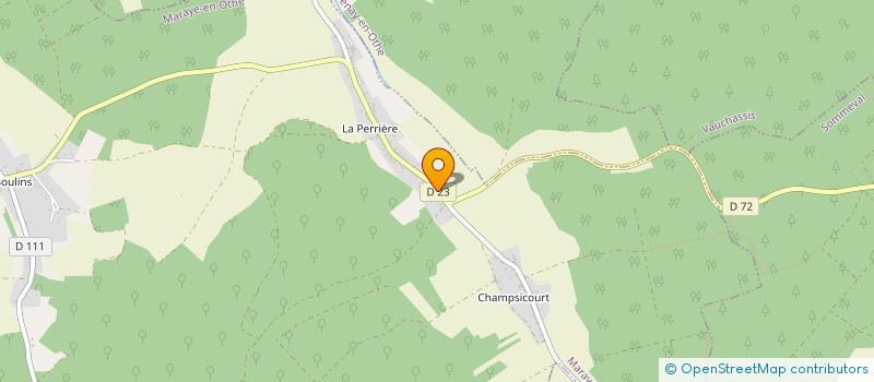 localisation de l'entreprise REFLEXIS  MARAYE-EN-OTHE