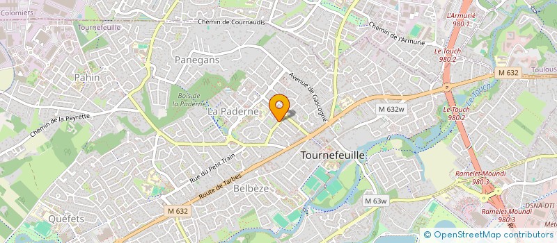 localisation de l'entreprise REFLEXOCOACH  TOURNEFEUILLE