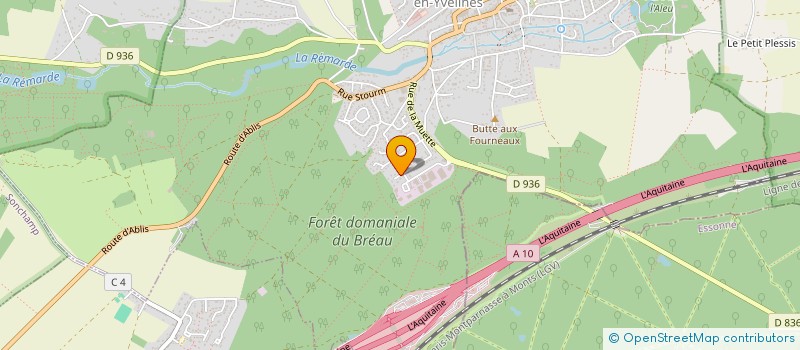 localisation de l'entreprise REFLEXOZEN 78 à SAINT-ARNOULT-EN-YVELINES