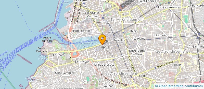 localisation de l'entreprise REFLO à MARSEILLE