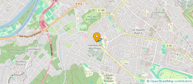 localisation de l'entreprise REFOREST'GROUP à RUEIL-MALMAISON
