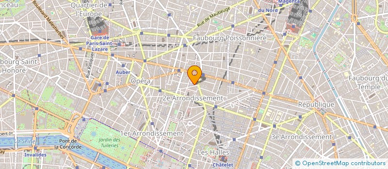 localisation de l'entreprise REFORIE à PARIS