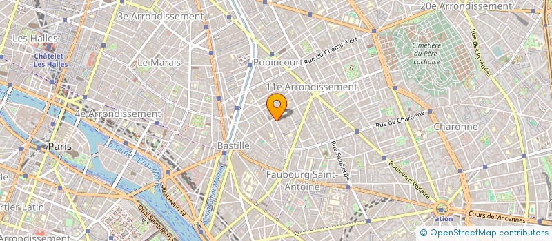 localisation de l'entreprise REFORM PARIS  PARIS