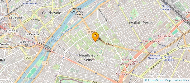 localisation de l'entreprise REFORMA à NEUILLY-SUR-SEINE
