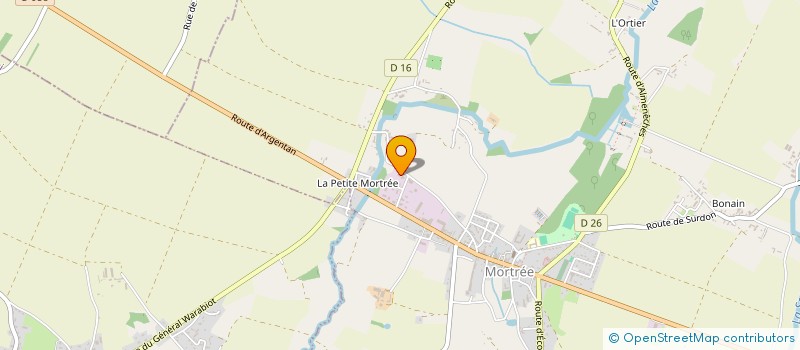 localisation de l'entreprise REFOUR THOMAS à MORTREE