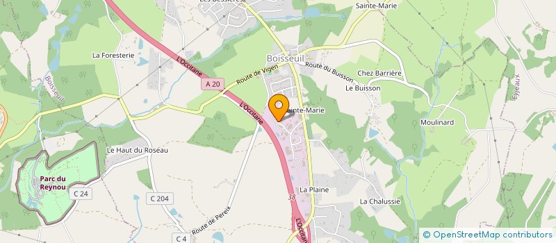 localisation de l'entreprise REFRACTORY THERMIC SERVICES à BOISSEUIL