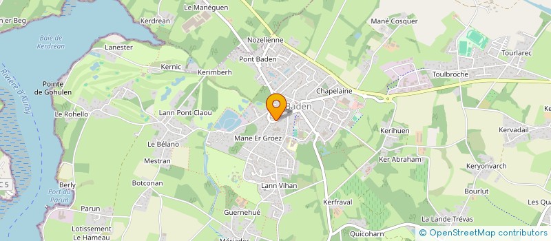 localisation de l'entreprise REFRAINS DE GALERNE  BADEN