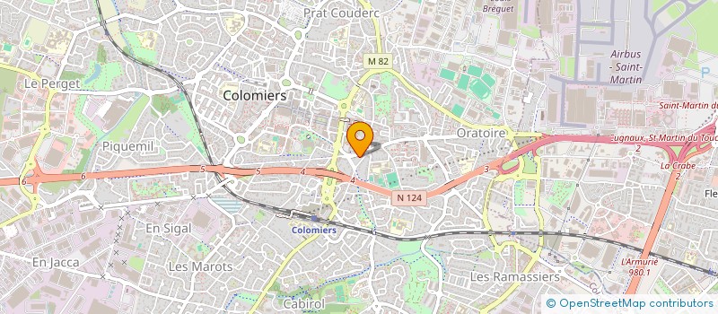 localisation de l'entreprise REFRALA à COLOMIERS